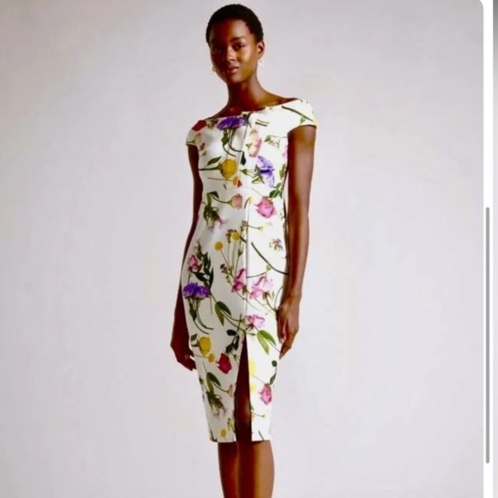 Ted Baker Loveina
Floral Bardot Bodycon Dress